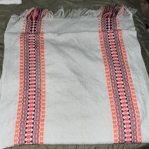 AE Embroidered Blanket Scarf
